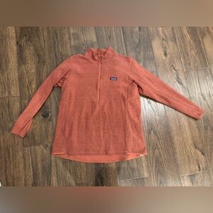 Patagonia Burl Red 1/2 Zip Pullover Fleece XXL